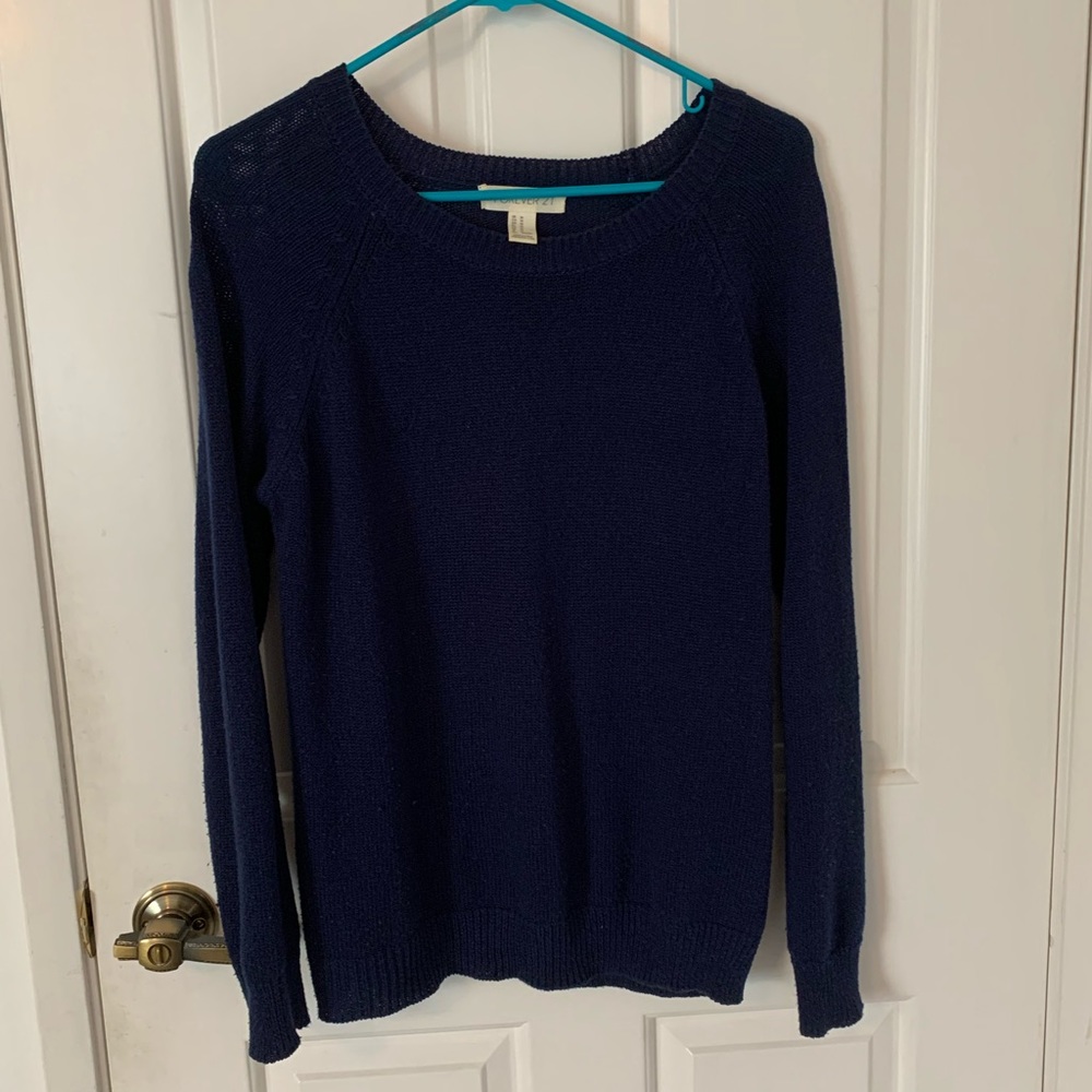 Navy Blue Sweater